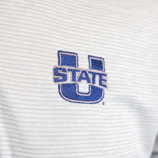 U-State Columbia Polo in Gray